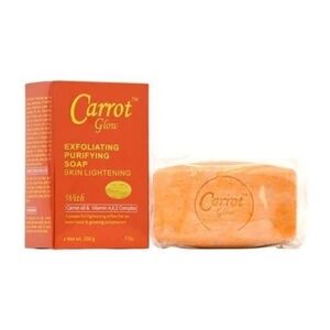Carrot Glow Exfoliating Cleanser Soap